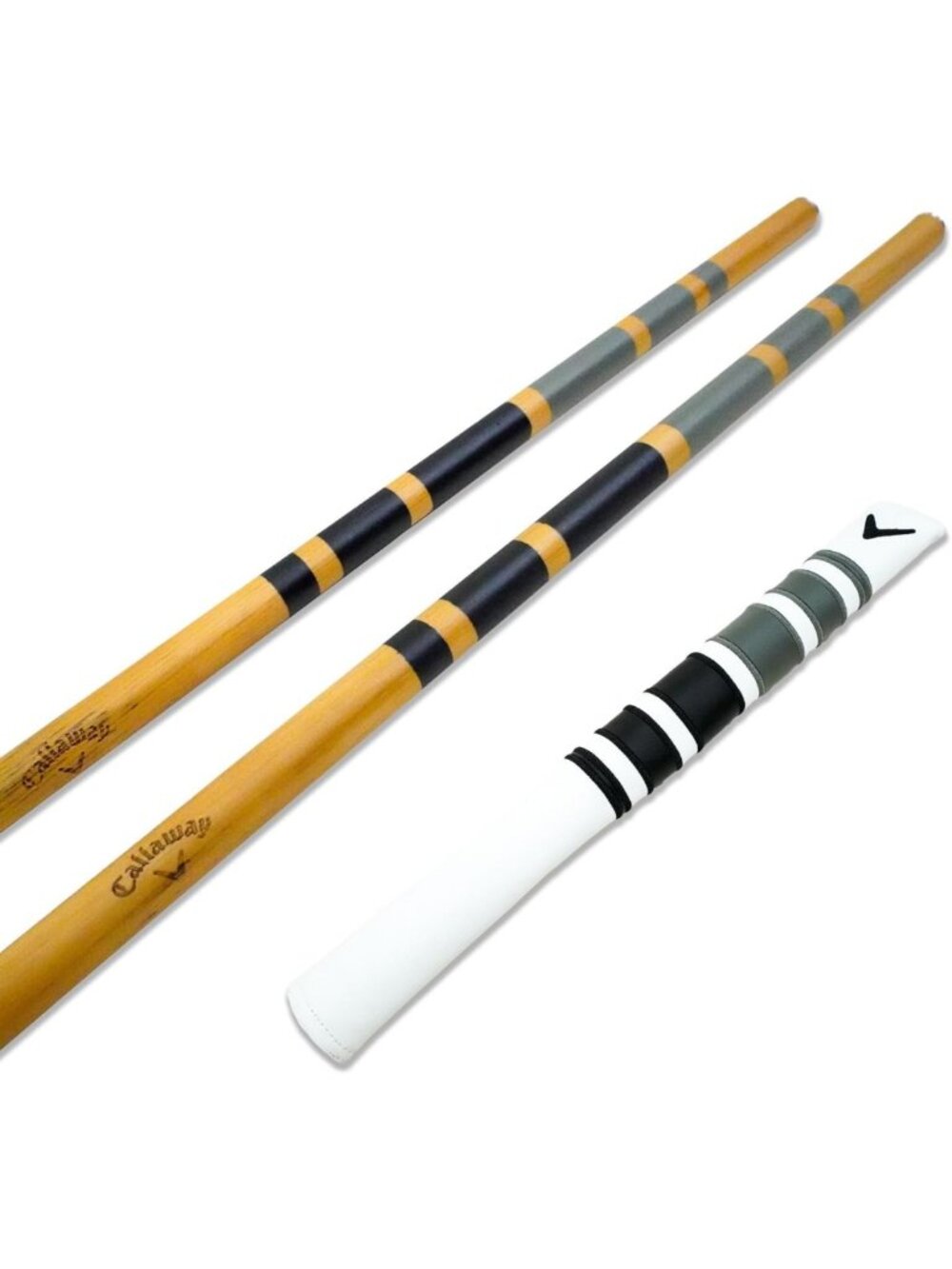 Golf Alignment Sticks with Cover - Portable Training Aid for Perfect Swing